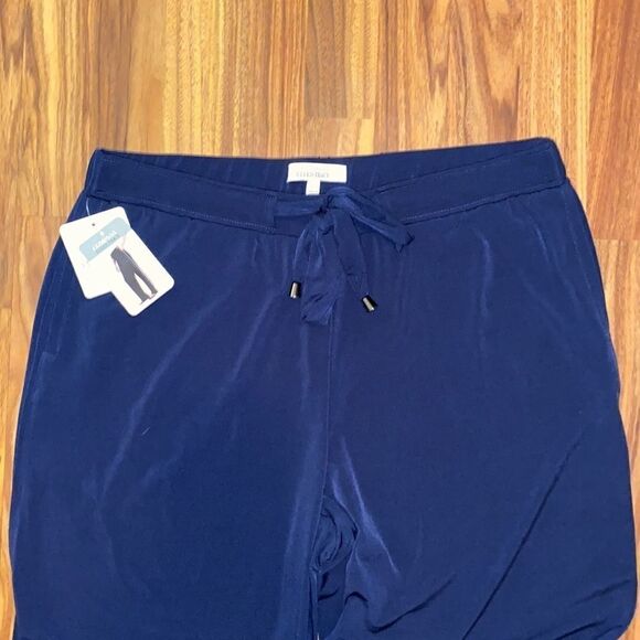 Company Ellen Tracy NWT Navy Loose and Flowy Trousers - Picture 3 of 8